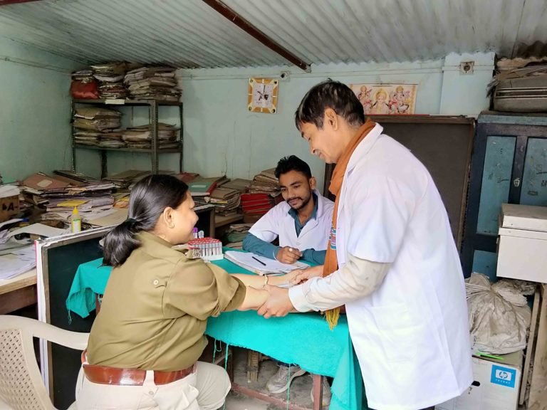 Medical Camp at Kankarbagh Police Station – Feb 2018